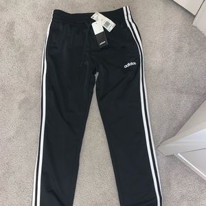 XS Black Adidas 3 Stripe Pants
